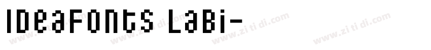 IdeaFonts LaBi字体转换